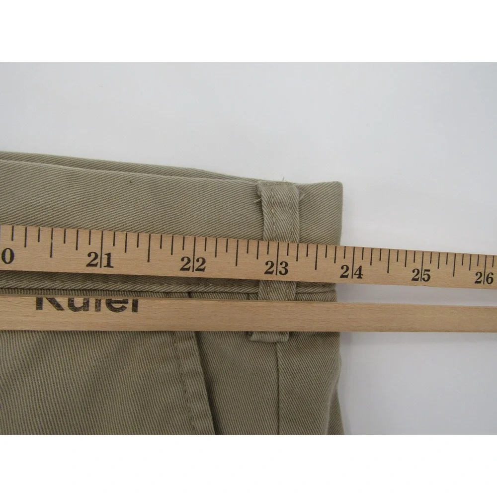 Polo Ralph‎ Lauren Chino Pants 46x30 Tan Flat Front Classic Fit Old Money Preppy